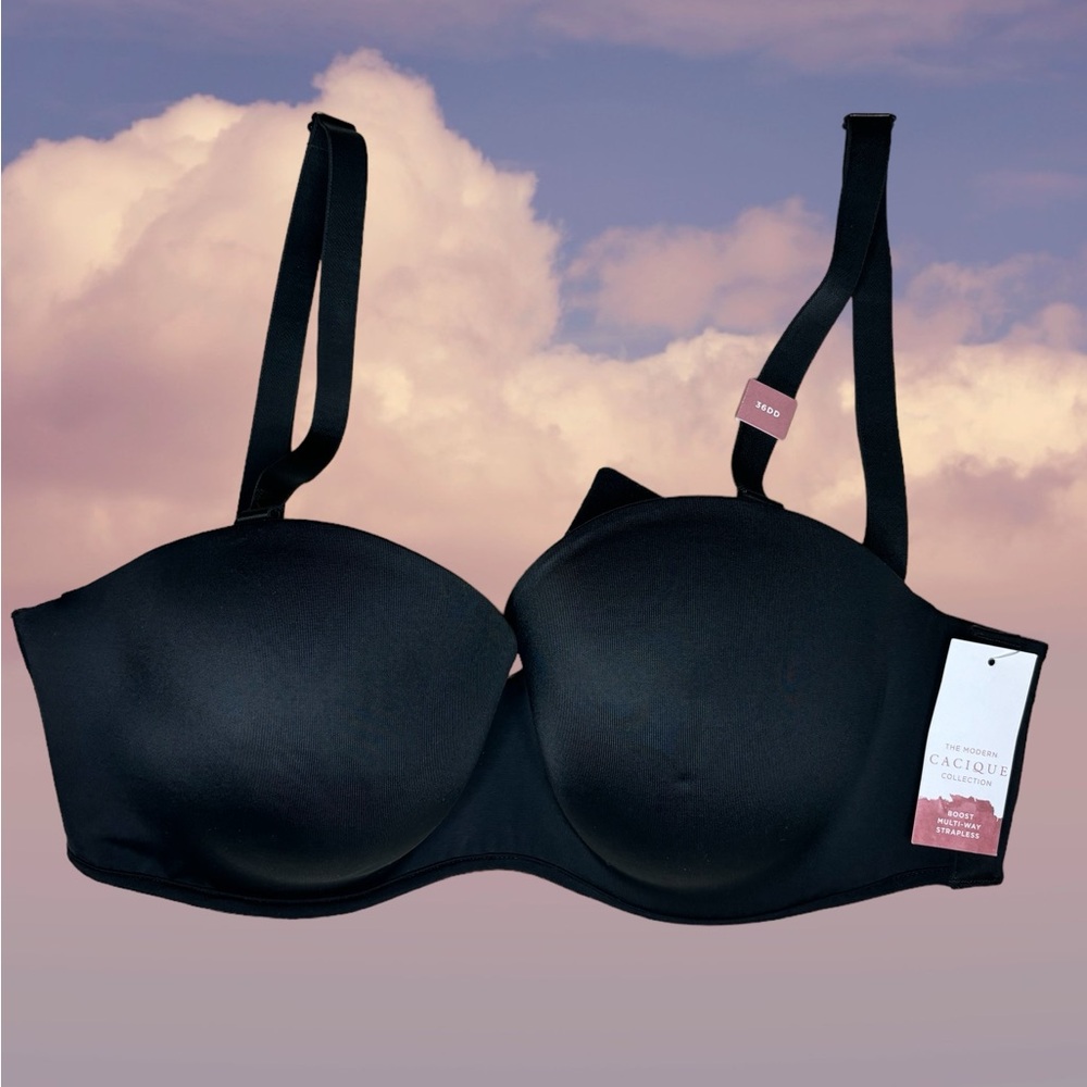 Cacique Collection Boost Multi-Way Strapless Bra 36DD